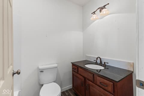 Bathroom at 9577 N Crawford Street, Knightsville, IN