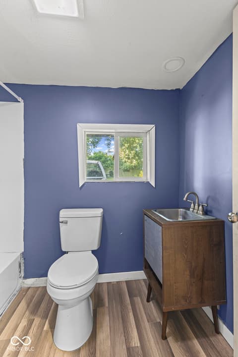 Bathroom at 9577 N Crawford Street, Knightsville, IN