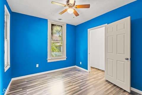 Bedroom at 9577 N Crawford Street, Knightsville, IN