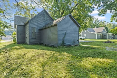 Side exterior at 9577 N Crawford Street, Knightsville, IN
