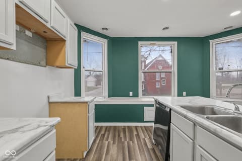 Kitchen at 9577 N Crawford Street, Knightsville, IN