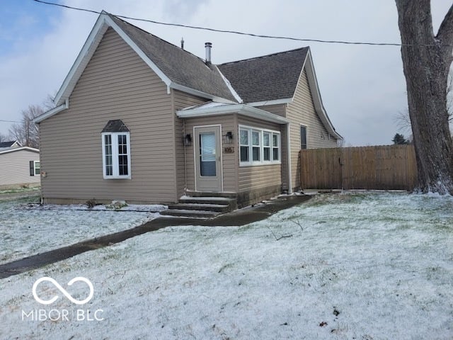 Front exterior at 105 E Adams Street, Kirklin, IN