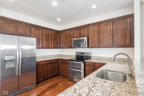 Kitchen at 4036 Poplar Drive, Whitestown, IN
