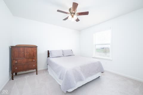 Bedroom at 4036 Poplar Drive, Whitestown, IN