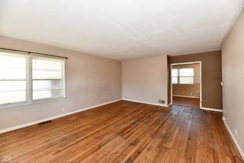 Living room at 20 E North Street, New Palestine, IN