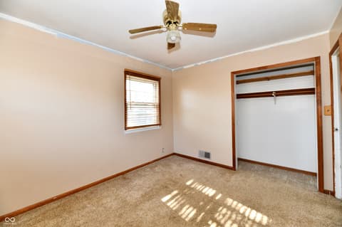 Bedroom at 20 E North Street, New Palestine, IN
