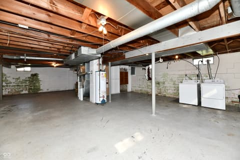 Basement at 20 E North Street, New Palestine, IN