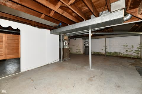 Basement at 20 E North Street, New Palestine, IN