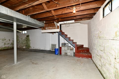 Basement at 20 E North Street, New Palestine, IN