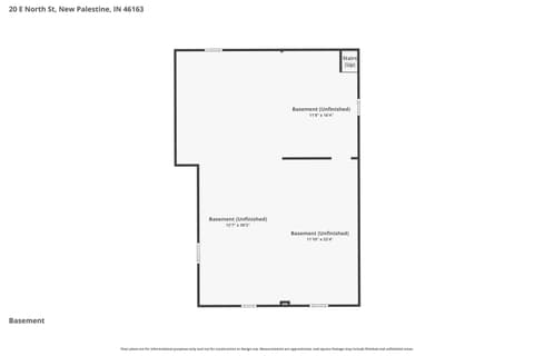 Floor Plan — 20 E North Street, New Palestine, IN