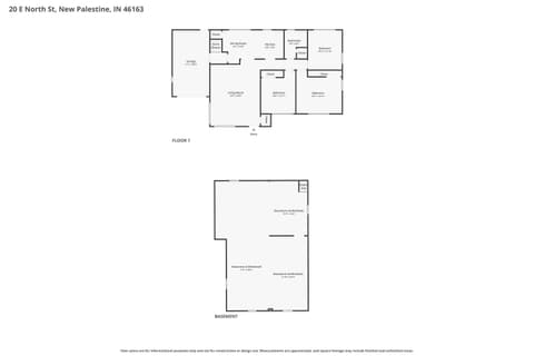 Floor Plan — 20 E North Street, New Palestine, IN