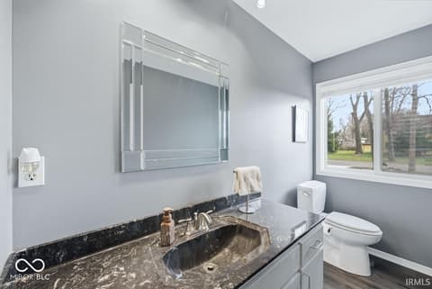 Bathroom at 4701 N Weir Drive, Muncie, IN