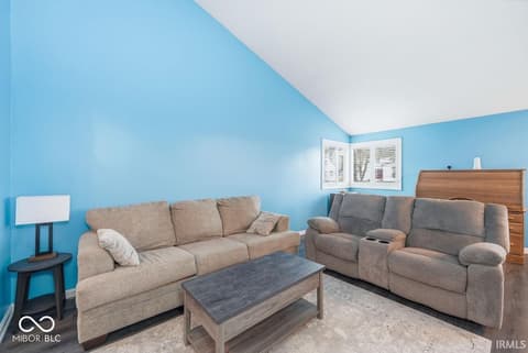 Living room at 4701 N Weir Drive, Muncie, IN