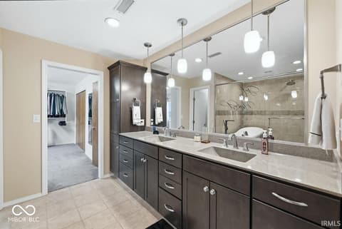 Bathroom at 4701 N Weir Drive, Muncie, IN