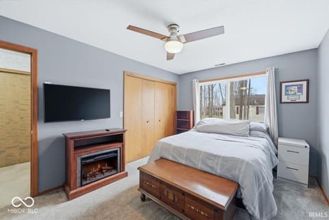 Bedroom at 4701 N Weir Drive, Muncie, IN