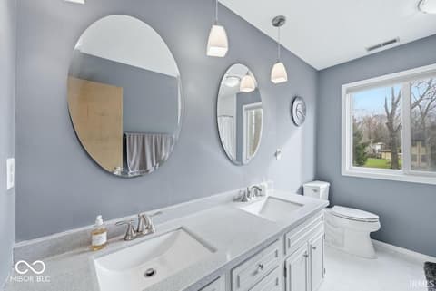 Bathroom at 4701 N Weir Drive, Muncie, IN