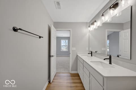 Bathroom at 4481 Yellowwood Avenue, Brownsburg, IN