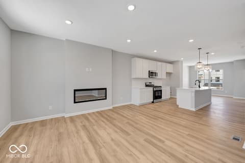 Family room at 4481 Yellowwood Avenue, Brownsburg, IN