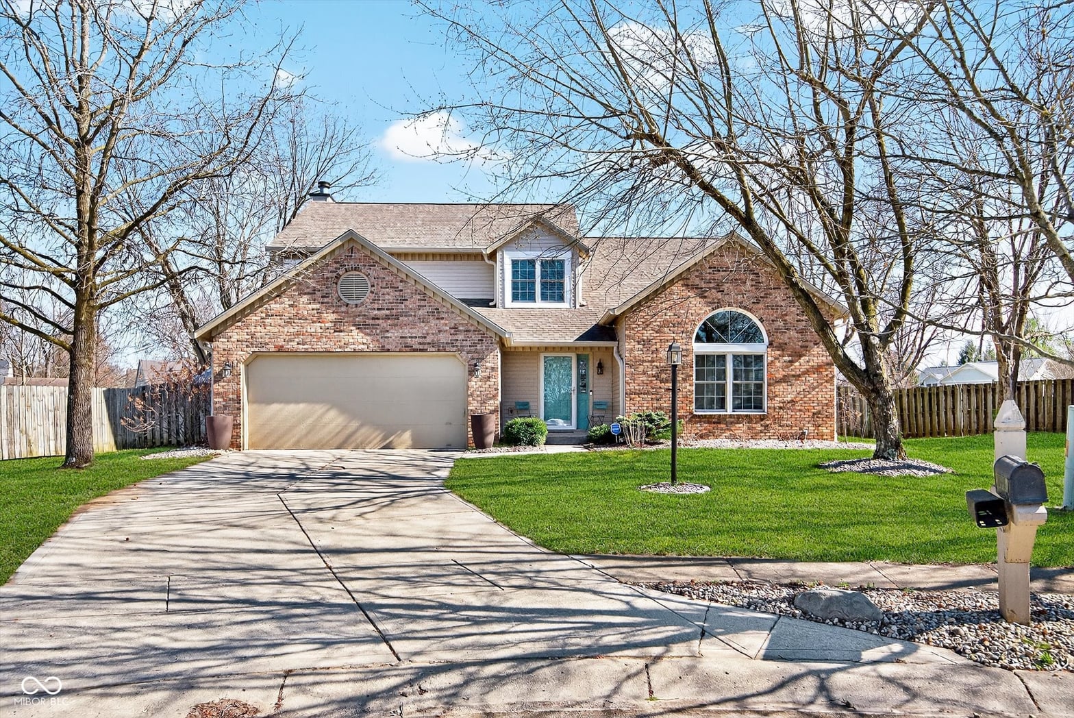 Front exterior at 11931 Van Herp Court, Indianapolis, IN
