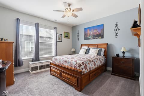 Bedroom at 745 Bates Street, Indianapolis, IN