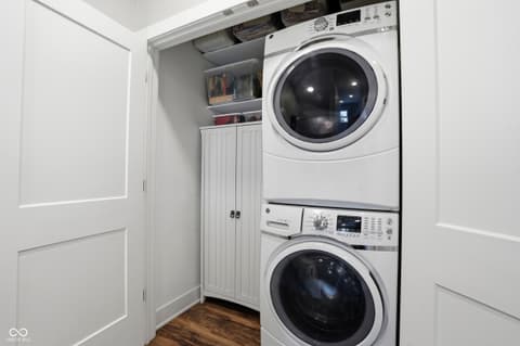 Laundry room at 745 Bates Street, Indianapolis, IN