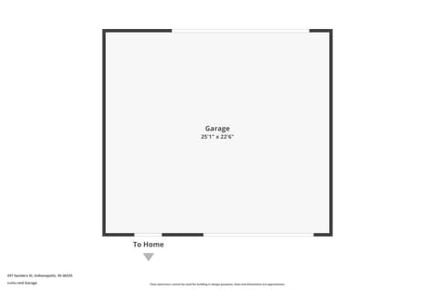 Photo of 437 Sanders Street, Indianapolis, IN