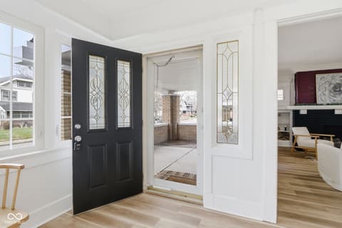 Foyer at 3825 Carrollton Avenue, Indianapolis, IN