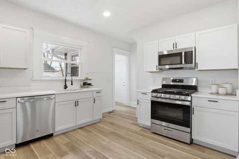 Kitchen at 3825 Carrollton Avenue, Indianapolis, IN