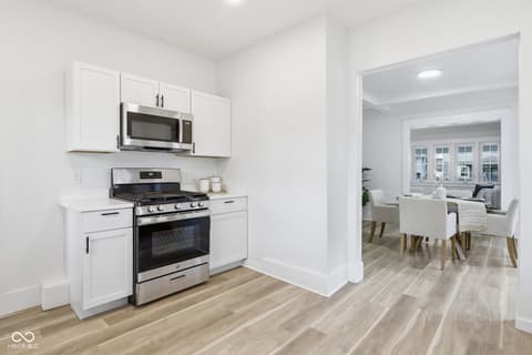 Kitchen at 3825 Carrollton Avenue, Indianapolis, IN