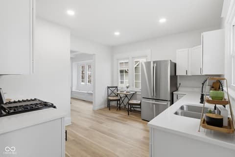Kitchen at 3825 Carrollton Avenue, Indianapolis, IN
