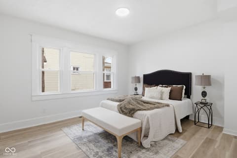 Bedroom at 3825 Carrollton Avenue, Indianapolis, IN