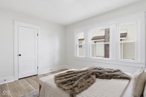 Bedroom at 3825 Carrollton Avenue, Indianapolis, IN