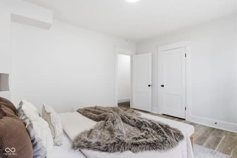 Bedroom at 3825 Carrollton Avenue, Indianapolis, IN