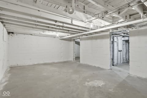 Basement at 3825 Carrollton Avenue, Indianapolis, IN