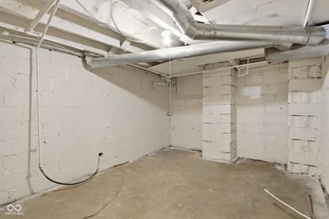 Basement at 3825 Carrollton Avenue, Indianapolis, IN