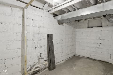 Basement at 3825 Carrollton Avenue, Indianapolis, IN