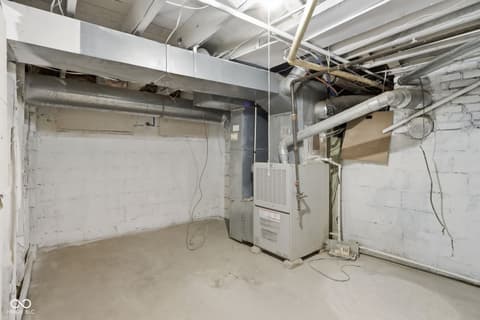 Basement at 3825 Carrollton Avenue, Indianapolis, IN