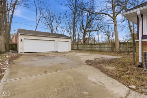 Garage at 3825 Carrollton Avenue, Indianapolis, IN