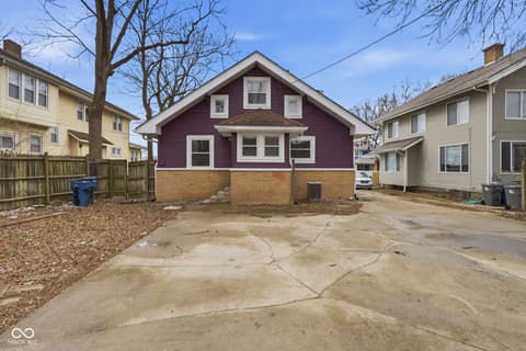 Front exterior at 3825 Carrollton Avenue, Indianapolis, IN