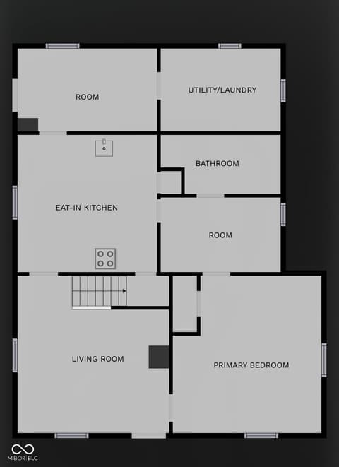 Floor Plan — 911 W 3rd Street, Anderson, IN