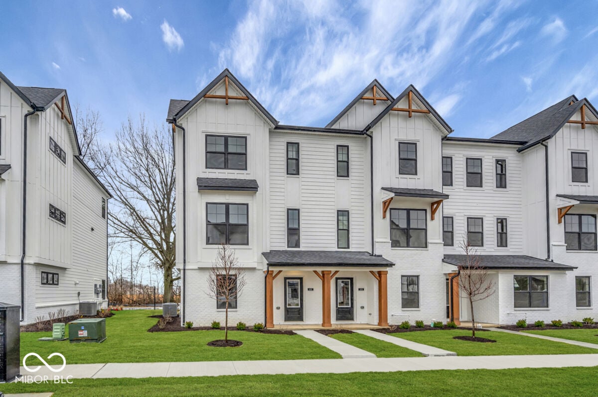 Front exterior at 4485 Yellowwood Avenue, Brownsburg, IN