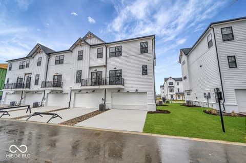 Backyard at 4485 Yellowwood Avenue, Brownsburg, IN