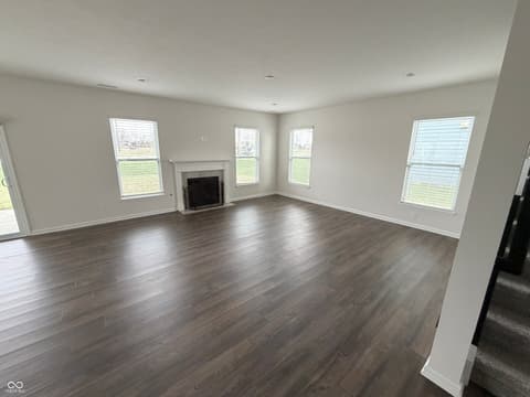 Living room at 4030 Omaha Drive, Bargersville, IN