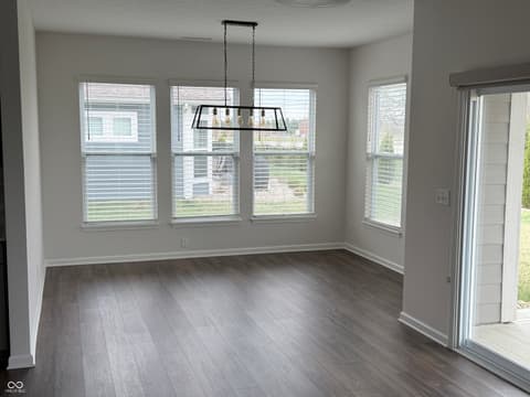 Dining room at 4030 Omaha Drive, Bargersville, IN