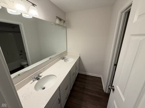 Bathroom at 4030 Omaha Drive, Bargersville, IN