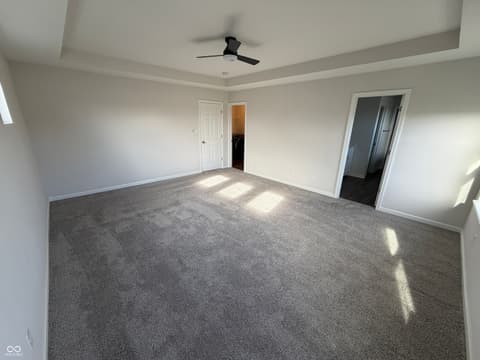 Primary bedroom at 4030 Omaha Drive, Bargersville, IN