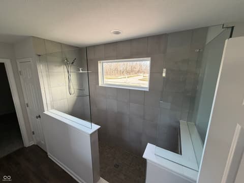 Primary bathroom at 4030 Omaha Drive, Bargersville, IN