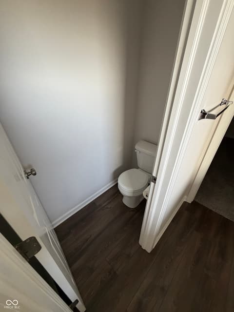 Primary bathroom at 4030 Omaha Drive, Bargersville, IN