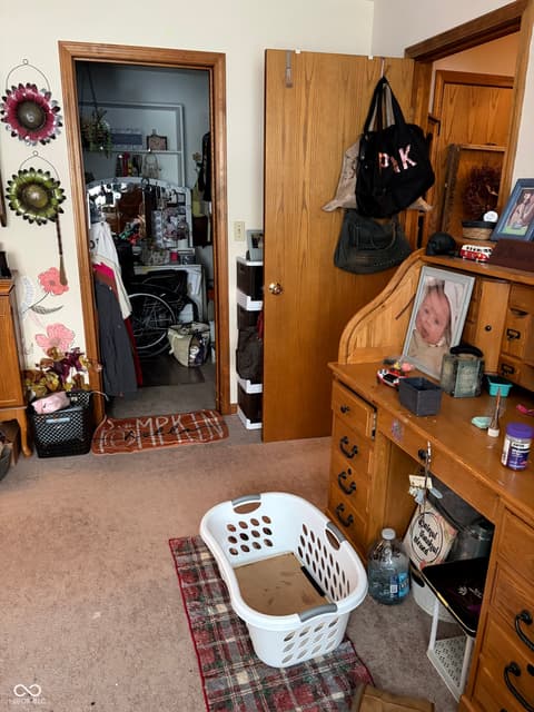 Primary bedroom at 1207 Sugar Hill Drive, Rushville, IN