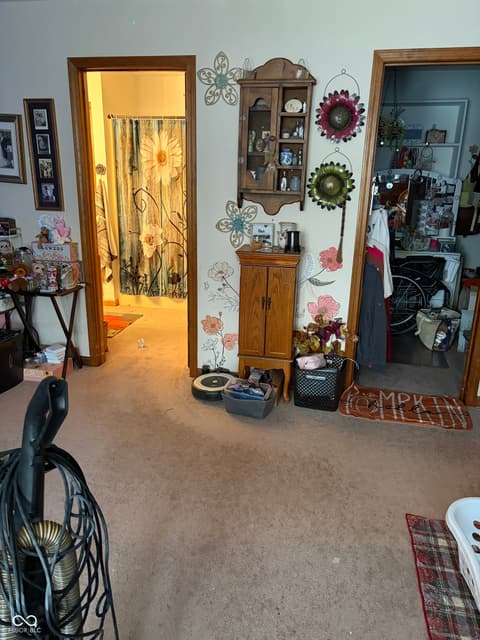 Primary bedroom at 1207 Sugar Hill Drive, Rushville, IN
